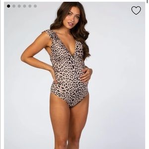 Pink Blush Maternity Swimsuit